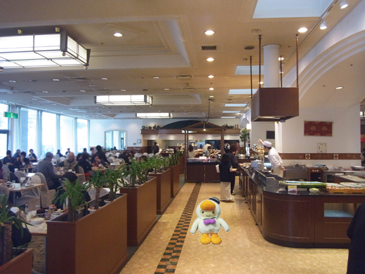朝食会場